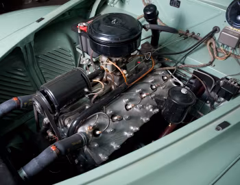 Под капотом 1941 Lincoln Continental Coupe (16H 57)
