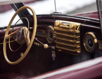 Интерьер 1942 Lincoln Continental Coupe (57)