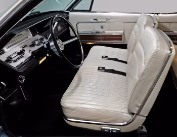 Интерьер 1966 Lincoln Continental Hardtop Coupe (89 65A)
