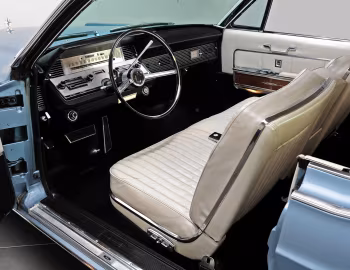 Интерьер 1966 Lincoln Continental Hardtop Coupe (89 65A)
