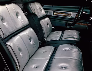 Интерьер 1976 Lincoln Continental Mark IV (89 65D)