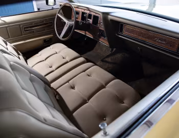 Интерьер 1972 Lincoln Continental Mark IV (89 65D)