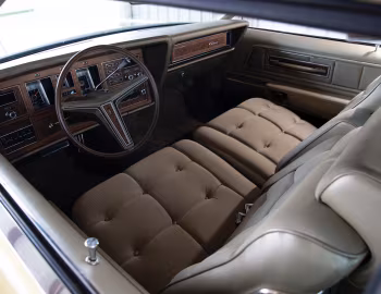 Интерьер 1972 Lincoln Continental Mark IV (89 65D)