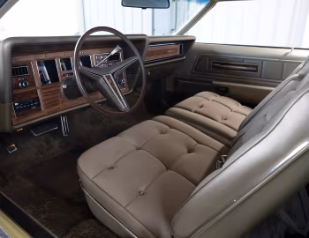Интерьер 1972 Lincoln Continental Mark IV (89 65D)