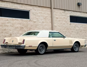 1979 Lincoln Continental Mark V Carriage Roof (89 65D) '10.1978–79