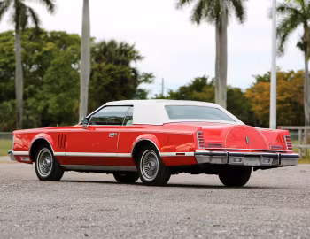 1979 Lincoln Continental Mark V Carriage Roof (89 65D) '10.1978–79