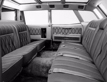 Интерьер Lincoln Continental Presidential Limousine '1969