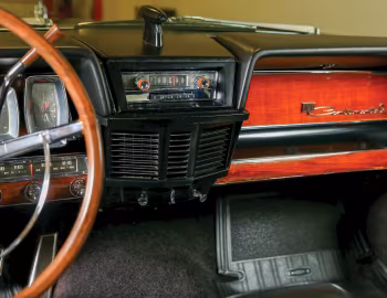Интерьер 1962 Lincoln Continental Sedan (53A)
