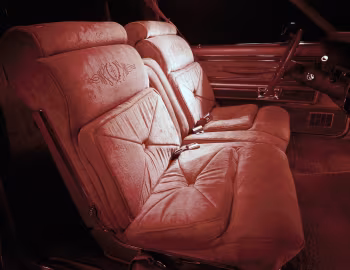 Интерьер 1975 Lincoln Continental Town Coupe (60B)