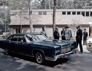Brezhnev Leonid Ilyich, Richard Nixon, Lincoln Continental Town Car