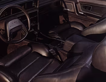 Интерьер 1986 Lincoln Mark VII LSC (98 63D)