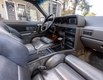 Интерьер 1985 Lincoln Continental Mark VII LSC (98 63D)