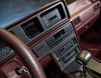 Интерьер 1988 Lincoln Mark VII LSC (93 63D)