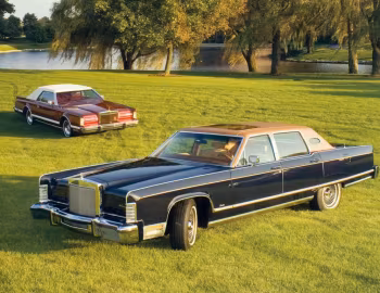 Lincoln Continental Town Car '1977 & Mark V '1978