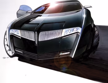 Эскиз Lincoln Mk9 Concept '04.2001