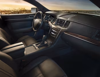 Интерьер 2013–16 Lincoln MKS '2012–16