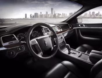 Интерьер 2009–12 Lincoln MKS '05.2008–12