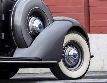 1936 Lincoln Model K Convertible Victoria by Brunn (328)