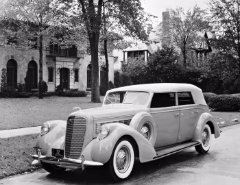 1937 Lincoln Model K Convertible Sedan by LeBaron (363-A)