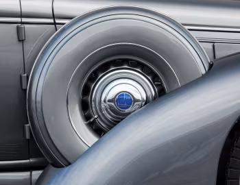 1936 Lincoln Model K Convertible Victoria by Brunn (328)