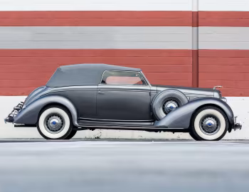 1936 Lincoln Model K Convertible Victoria by Brunn (328)