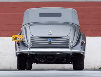 1936 Lincoln Model K Convertible Victoria by Brunn (328)