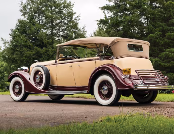 1934 Lincoln Model KB Dual Cowl Sport Phaeton (272-A)