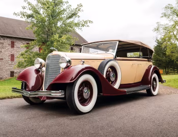 1934 Lincoln Model KB Dual Cowl Sport Phaeton (272-A)