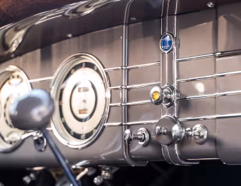 Комбинация приборов 1936 Lincoln Model K Convertible Victoria by Brunn (328)