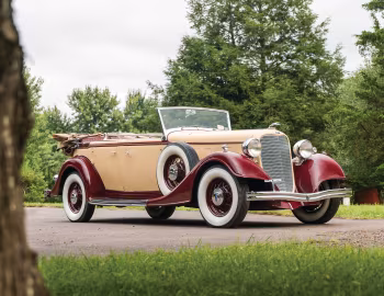 1934 Lincoln Model KB Dual Cowl Sport Phaeton (272-A)