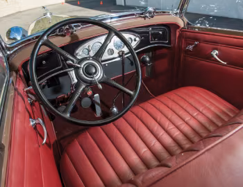 Интерьер 1932 Lincoln Model K