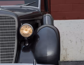 1936 Lincoln Model K Convertible Victoria by Brunn (328)