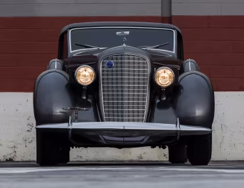 1936 Lincoln Model K Convertible Victoria by Brunn (328)