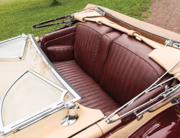 Интерьер 1934 Lincoln Model KB Dual Cowl Sport Phaeton (272-A)