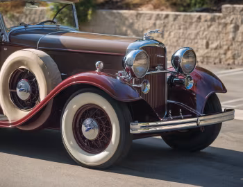 1932 Lincoln Model KB Sport Phaeton by Murphy (232-B)