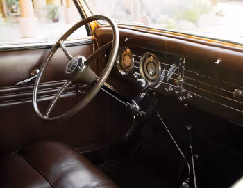 Интерьер 1935 Lincoln Model K Convertible Roadster by LeBaron (541 542)