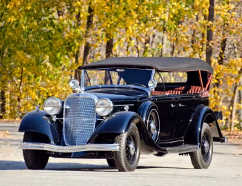 1933 Lincoln Model KB Sport Touring (253)