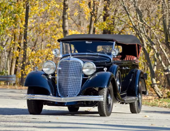 1933 Lincoln Model KB Sport Touring (253)