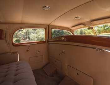 Интерьер 1937 Lincoln Model K 2-window Berline by Judkins