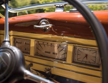 Комбинация приборов 1937 Lincoln Model K 2-window Berline by Judkins