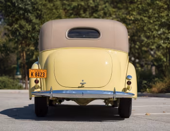 1937 Lincoln Model K 2-window Berline by Judkins