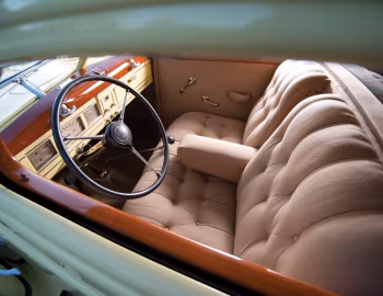 Интерьер 1937 Lincoln Model K 2-window Berline by Judkins