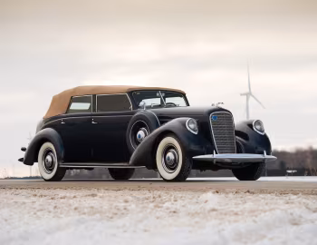 1937 Lincoln Model K Convertible Sedan by LeBaron (363-A)