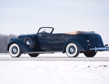 1937 Lincoln Model K Convertible Sedan by LeBaron (363-A)