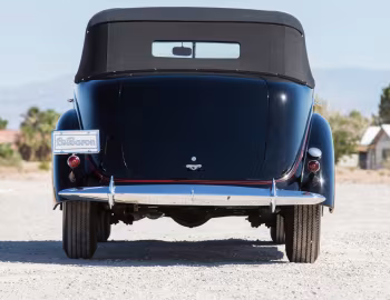 1937 Lincoln Model K Convertible Sedan by LeBaron (363-A)