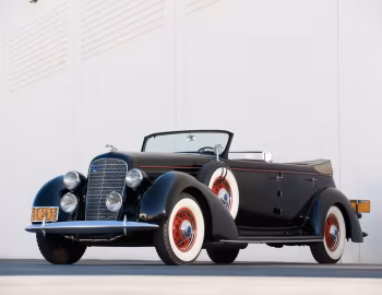 1936 Lincoln Model K Convertible Sedan Phaeton by LeBaron (333)