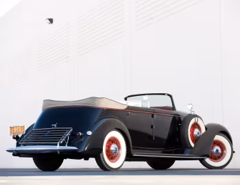 1936 Lincoln Model K Convertible Sedan Phaeton by LeBaron (333)
