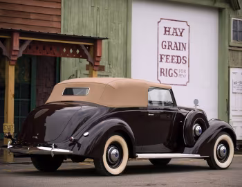 1937 Lincoln Model K Convertible Victoria by Brunn
