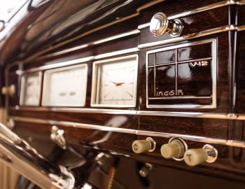 Интерьер 1937 Lincoln Model K Convertible Victoria by Brunn