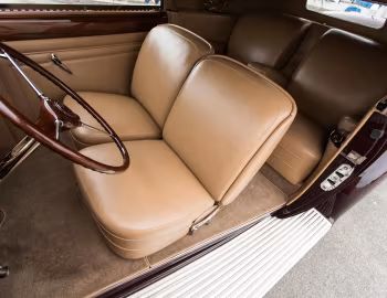 Интерьер 1937 Lincoln Model K Convertible Victoria by Brunn